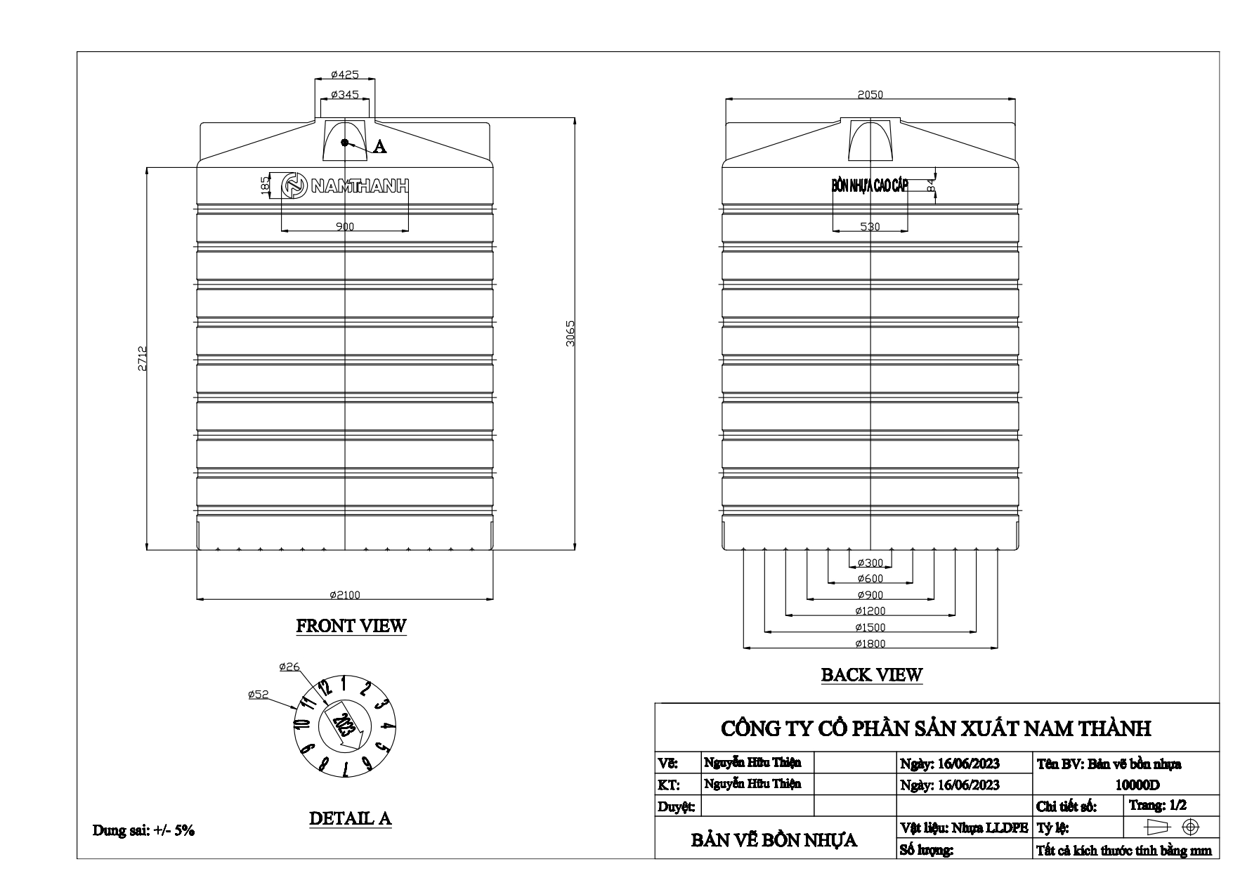 ban ve bon nhua nam thanh 10000l
